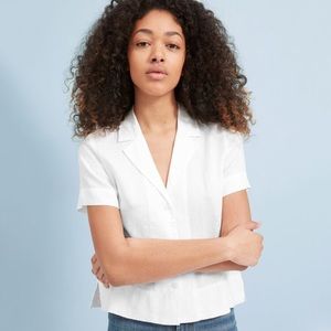 Everlane Linen Top